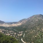 Ausblick auf der Vulkaninsel Nisyros in der Ägäis