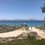 Tam Tam Beach Bar: Blick auf das Meer & die Türkei (Insel Kos)