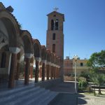 Kirche St. Nektarios in Faliraki auf der griechischen Insel Rhodos