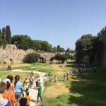 Stadtbefestigung von Rhodos (Stadt) auf der gleichnamigen griechischen Insel.