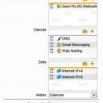 Firewallregel in der Sophos UTM (zulassen)